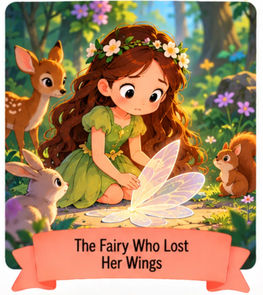4. The Fairy Who Lost Her Wings - Fairy Tale Short Stories for Kids
