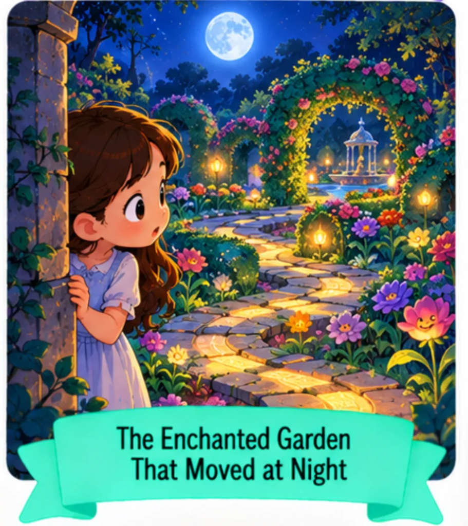 6. The Enchanted Garden That Moved at Night - Fairy Tale Short Stories for Kids