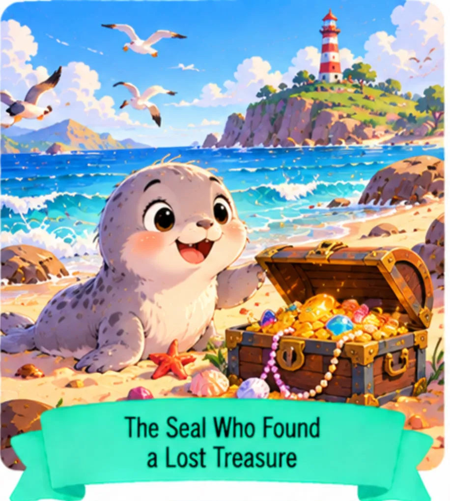 14. The Seal Who Found a Lost Treasure - Short Animal Stories for Kids