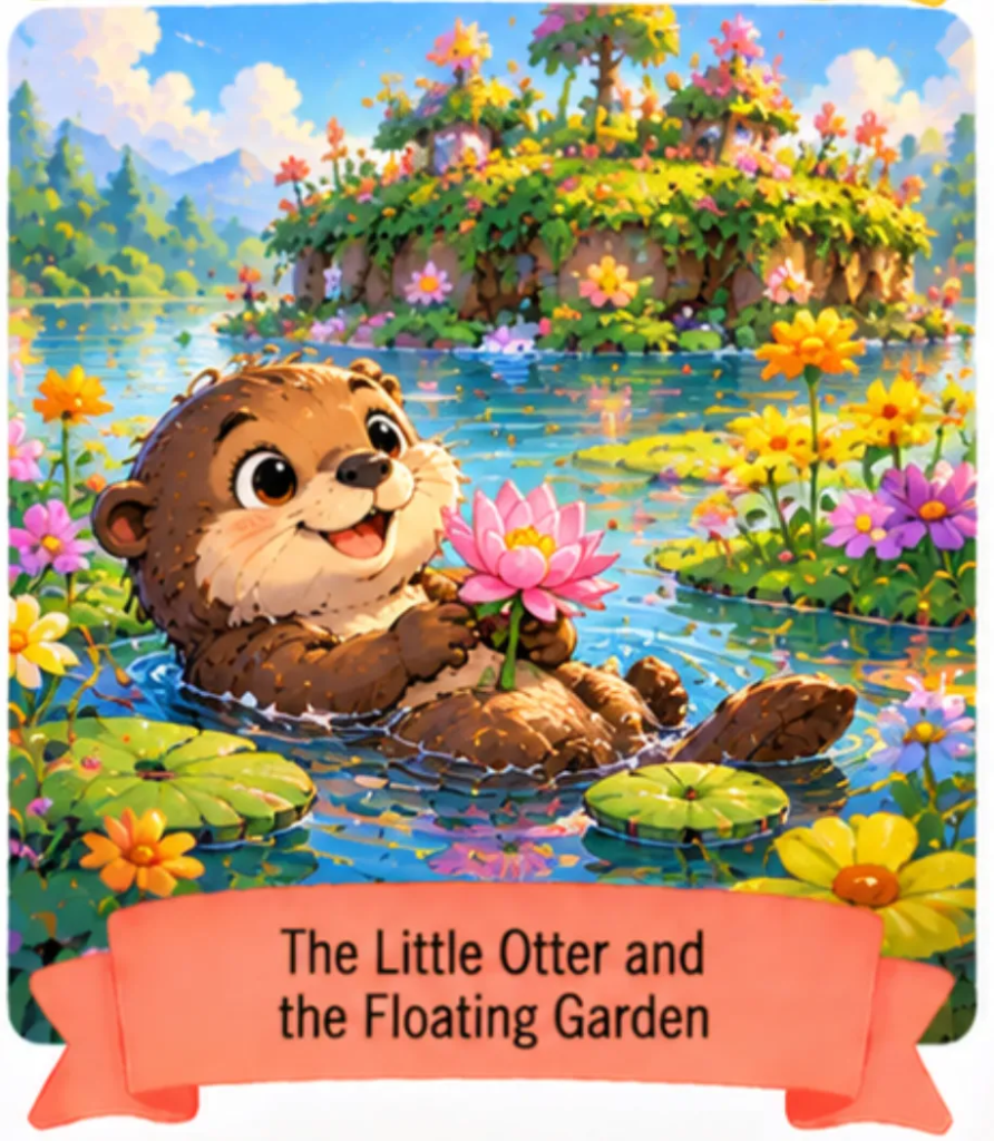 22. The Little Otter and the Floating Garden - Short Animal Stories for Kids