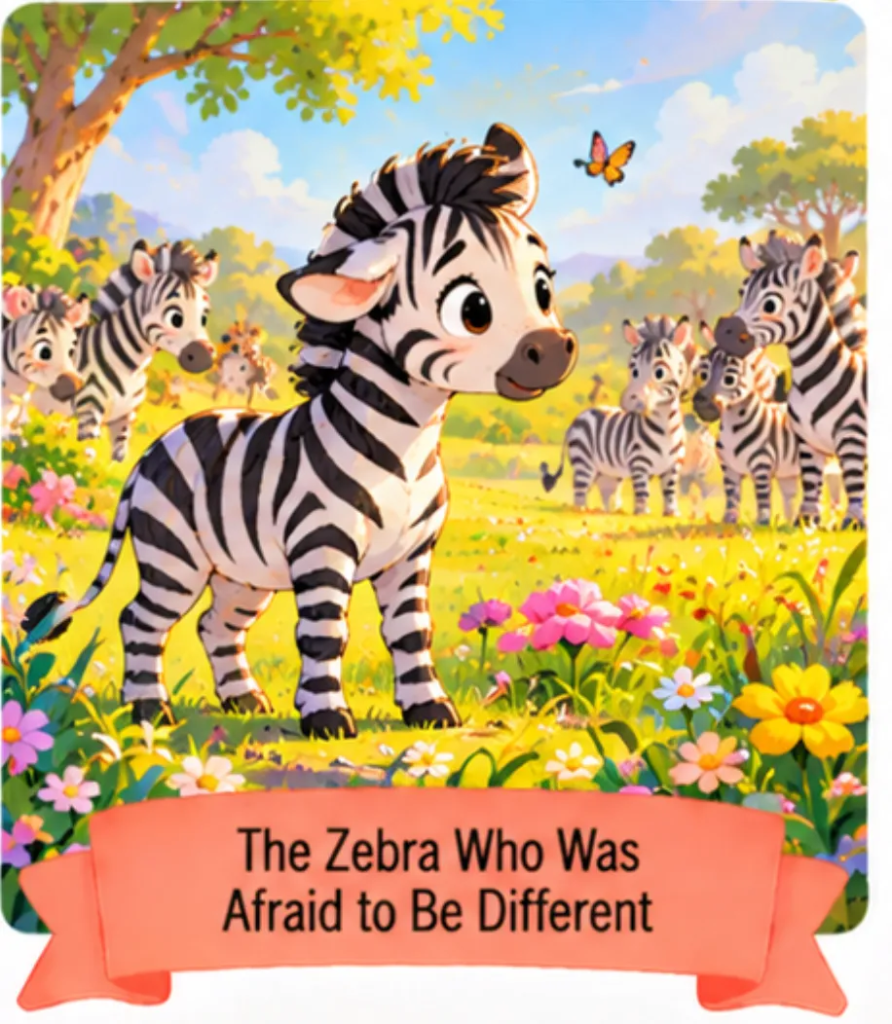 10. The Zebra Who Was Afraid to Be Different - Short Animal Stories for Kids