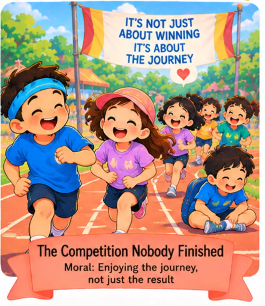 16. The Competition Nobody Finished - Short Moral Stories for Students