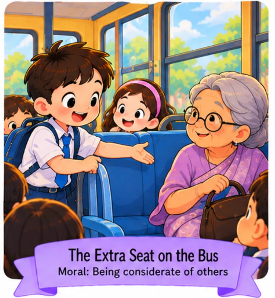 9. The Extra Seat on the Bus - Short Moral Stories for Students