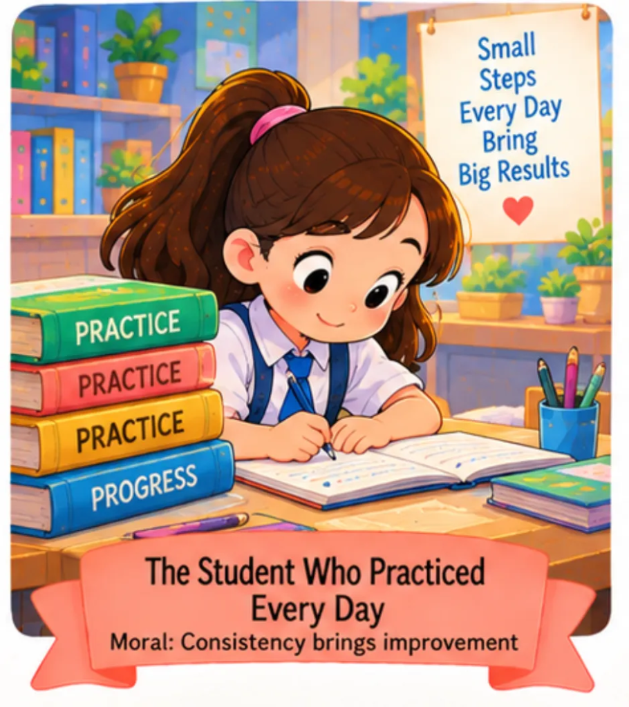10. The Student Who Practiced Every Day - Short Moral Stories for Students
