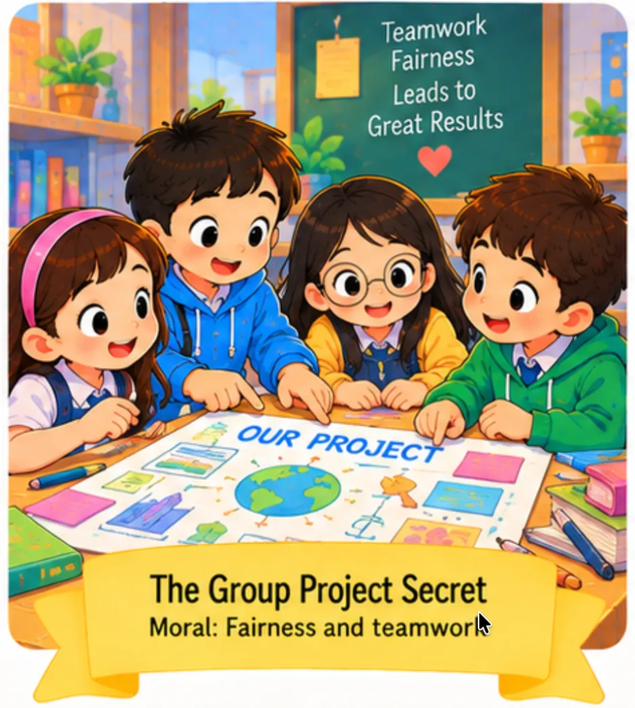 5. The Group Project Secret - Short Moral Stories for Students