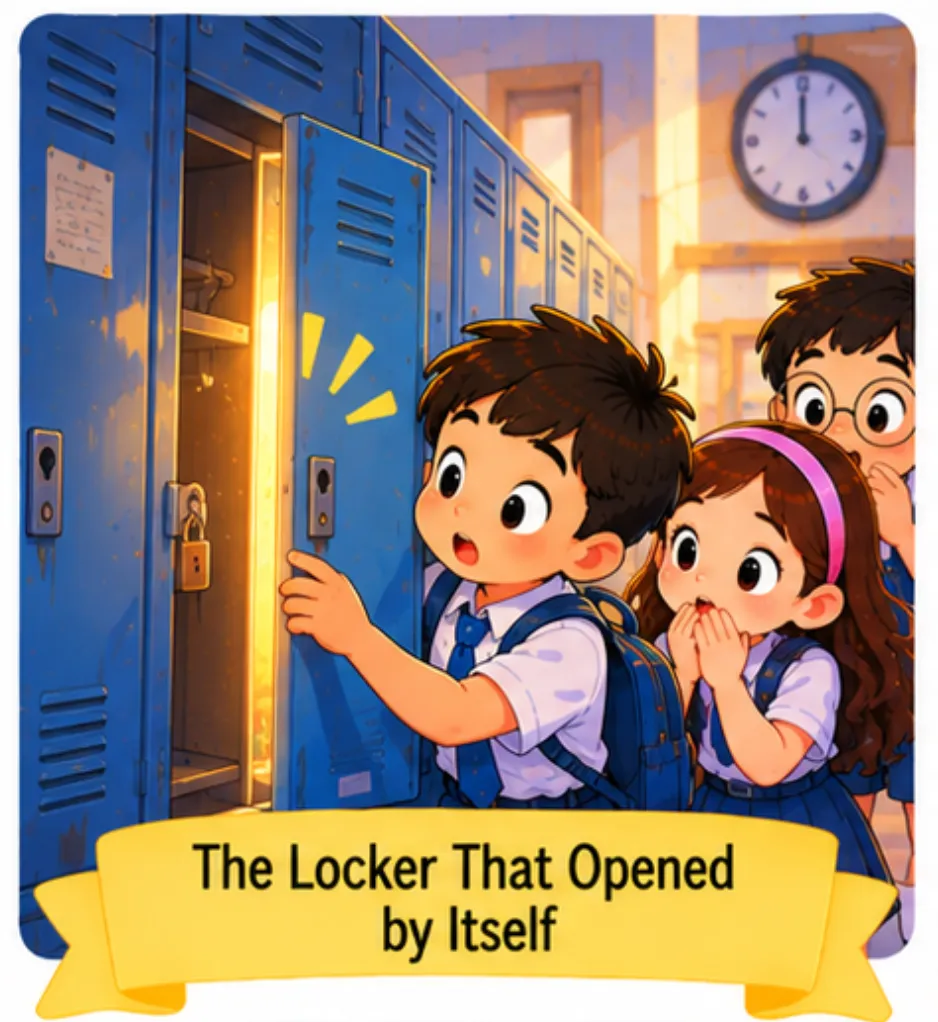 1. The Locker That Opened by Itself - Short Mysterious Stories for Students