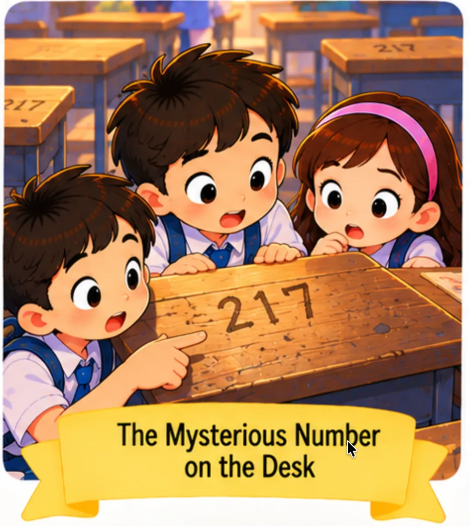 5. The Mysterious Number on the Desk - Short Mysterious Stories for Students