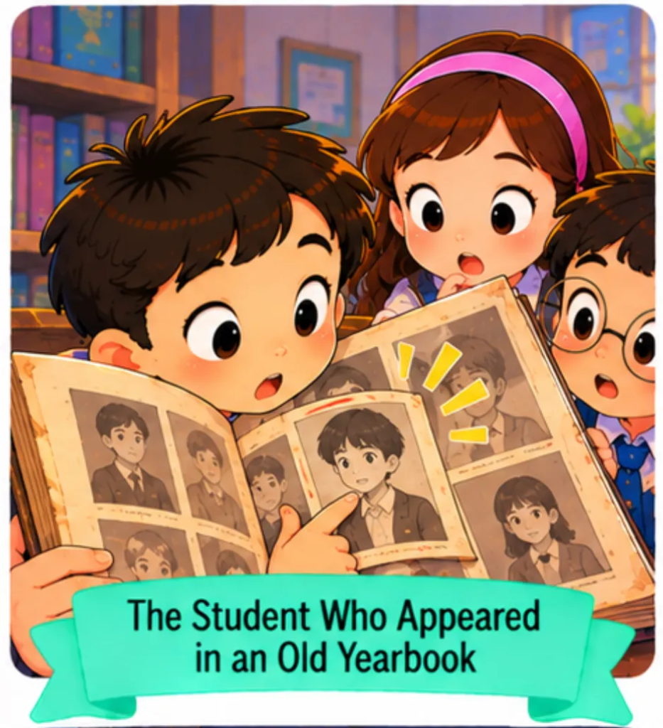 20. The Student Who Appeared in an Old Yearbook - Short Mysterious Stories for Students