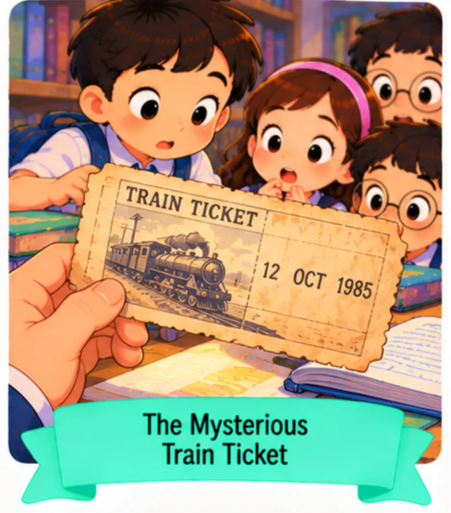 12. The Mysterious Train Ticket - Short Mysterious Stories for Students